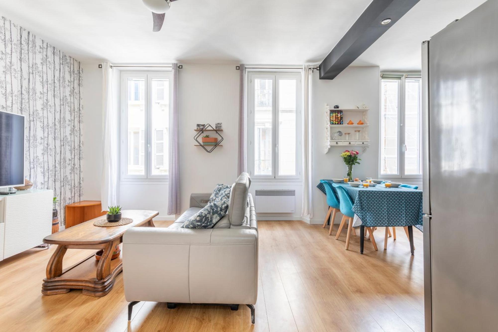 Apartmán T3 Cosy A Marseille, Proche Vieux-Port Et Gare Exteriér fotografie