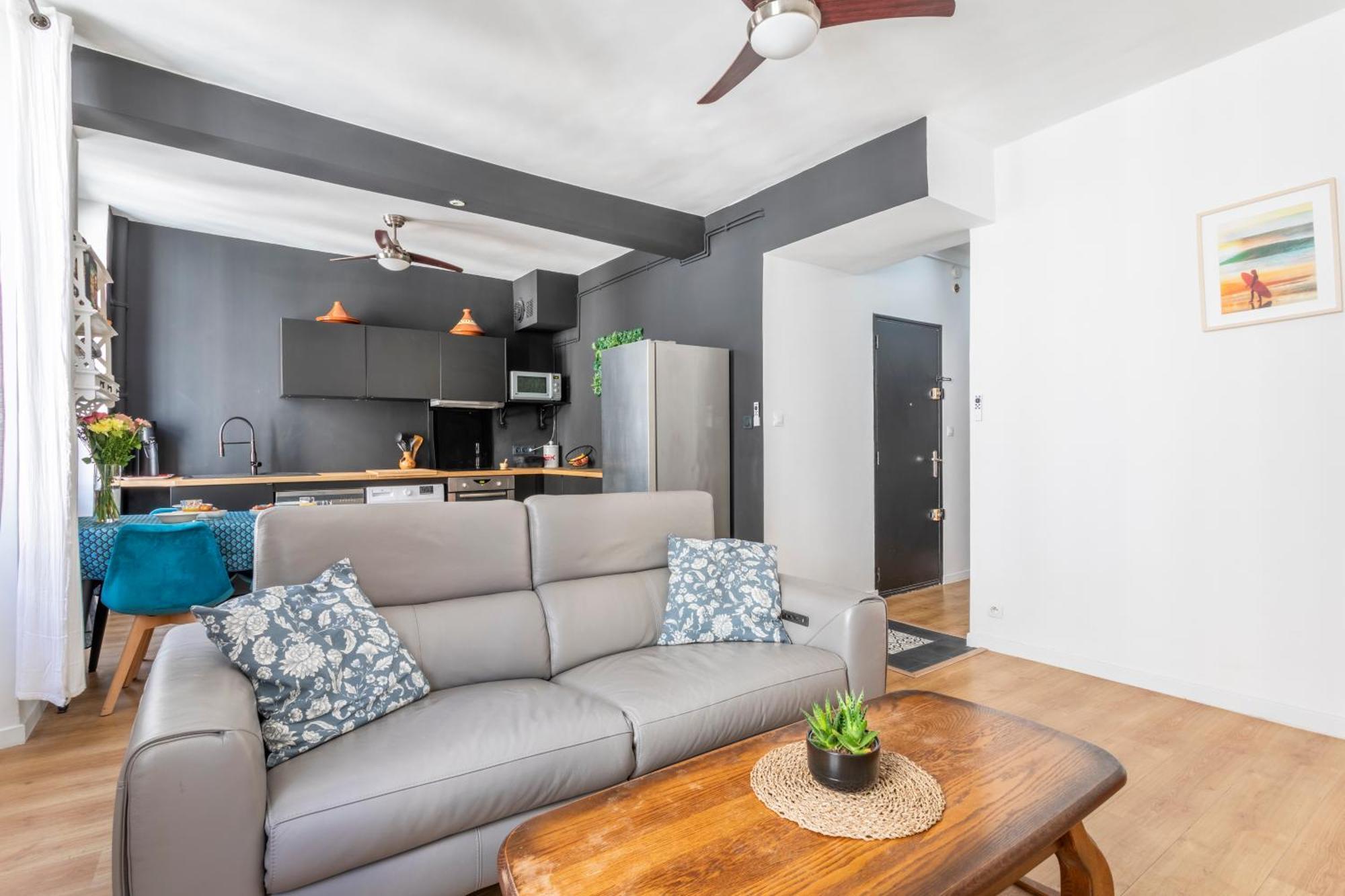Apartmán T3 Cosy A Marseille, Proche Vieux-Port Et Gare Exteriér fotografie
