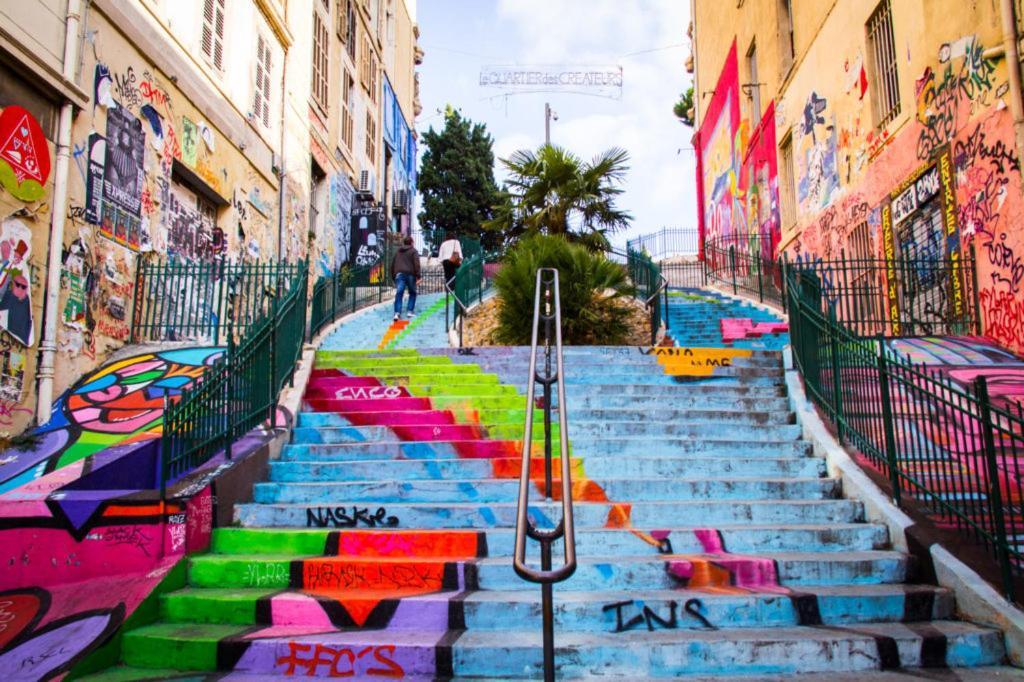 Apartmán T3 Cosy A Marseille, Proche Vieux-Port Et Gare Exteriér fotografie
